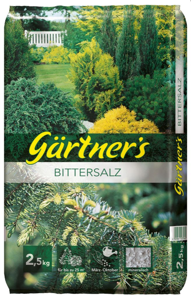 Premium Bittersalz 2,5 kg Tannendünger Koniferendünger Magnesiumsulfat