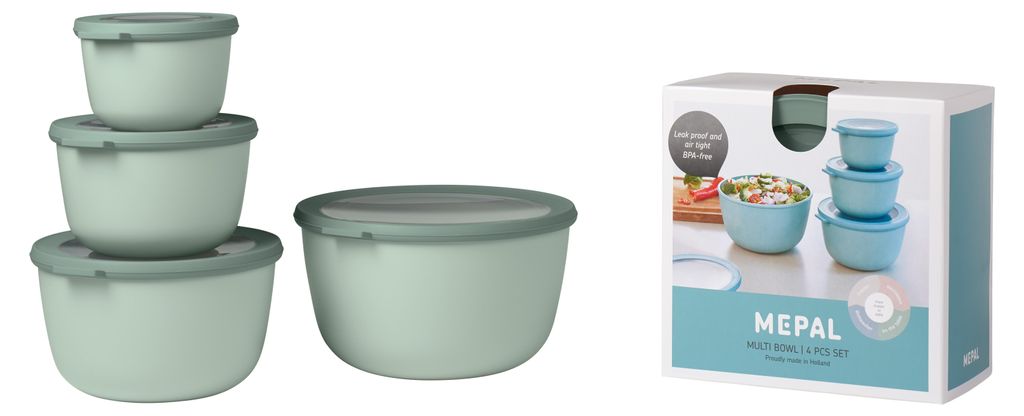 Geignet als Aufbewahrungsbox, Kuhlschrank, Gefrierschrank & Mikrowellengeschirr