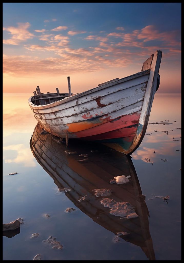 Plakat 68x98cm Abgelegene Bucht