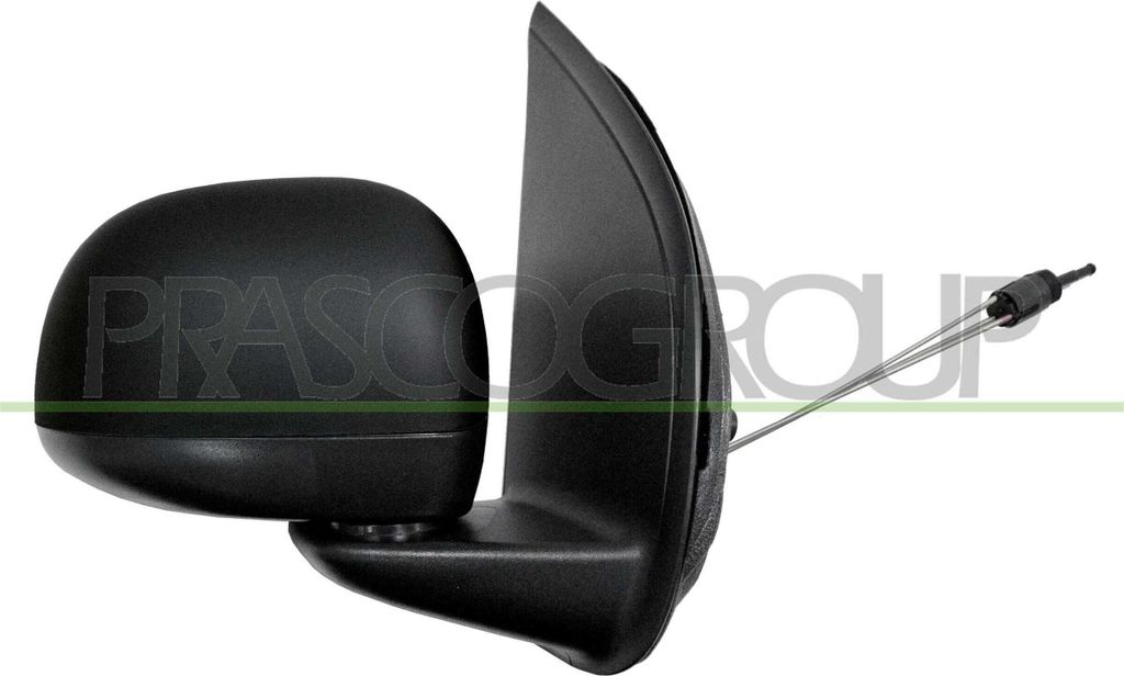 PRASCO FT1247005 Außenspiegel Seitenspiegel Rechts für FIAT Panda Schrägheck (312, 319) Konvex
