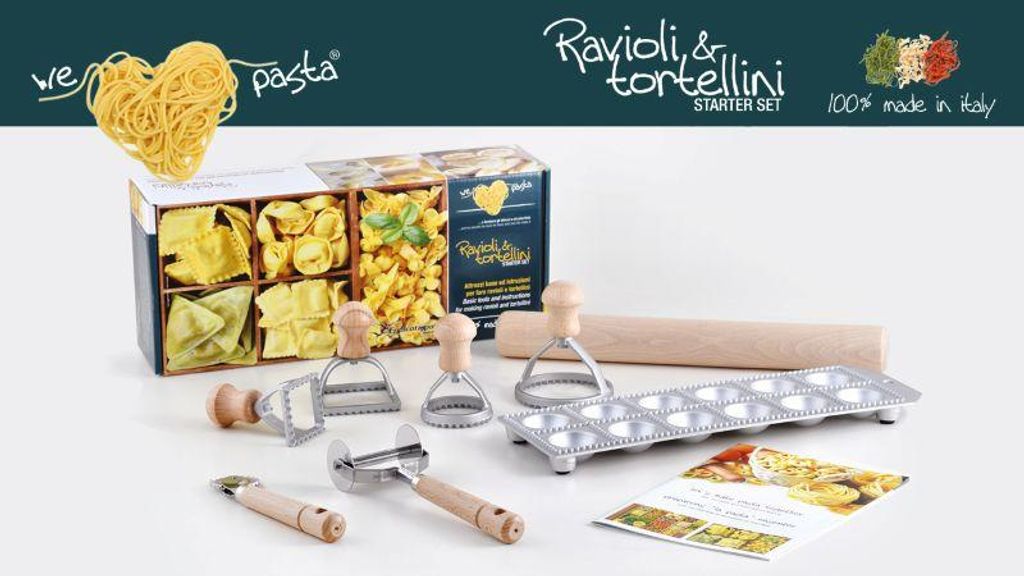 Set di antipasti di pasta per ravioli e tortellini - Immagine del prodotto 