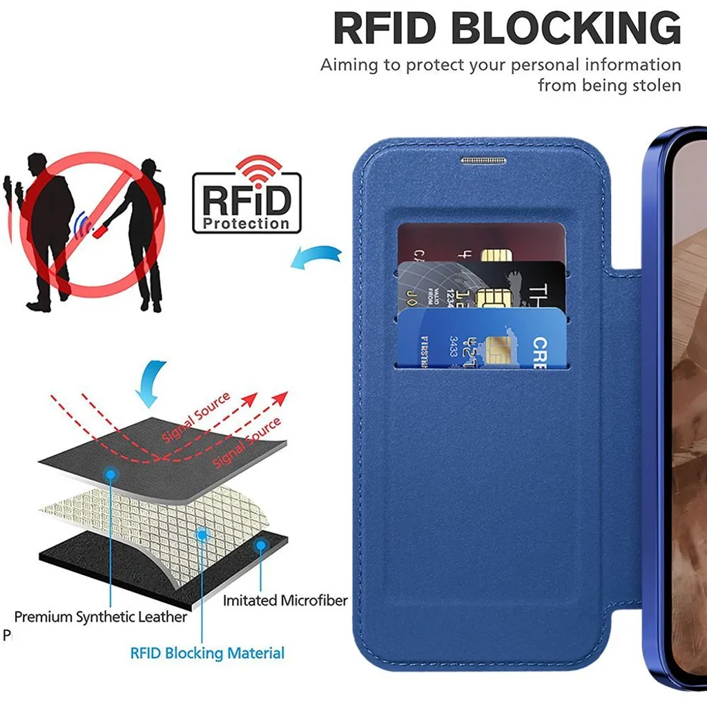BENTOBEN Cover Magnetico Per Google Pixel 8a, Custodia Supporto Per