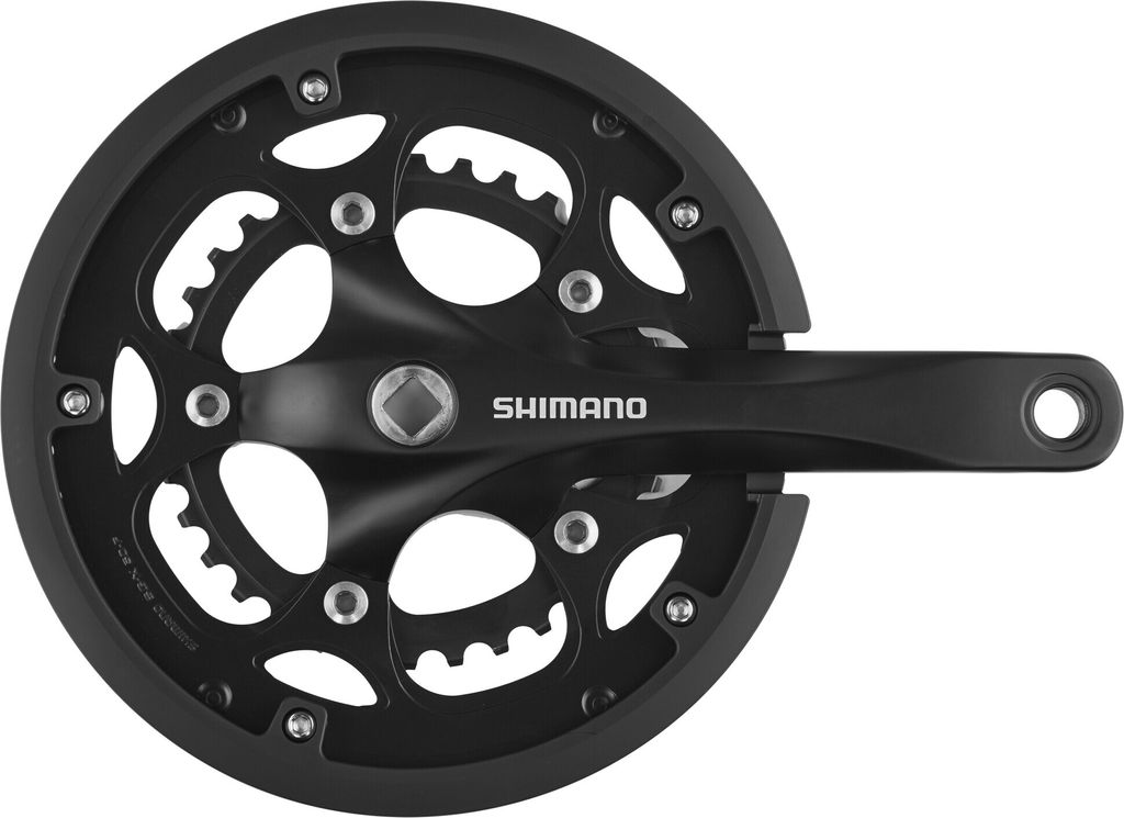 Shimano FC-RS200 Kurbelgarnitur 50x34 8-fach schwarz Produktbild 