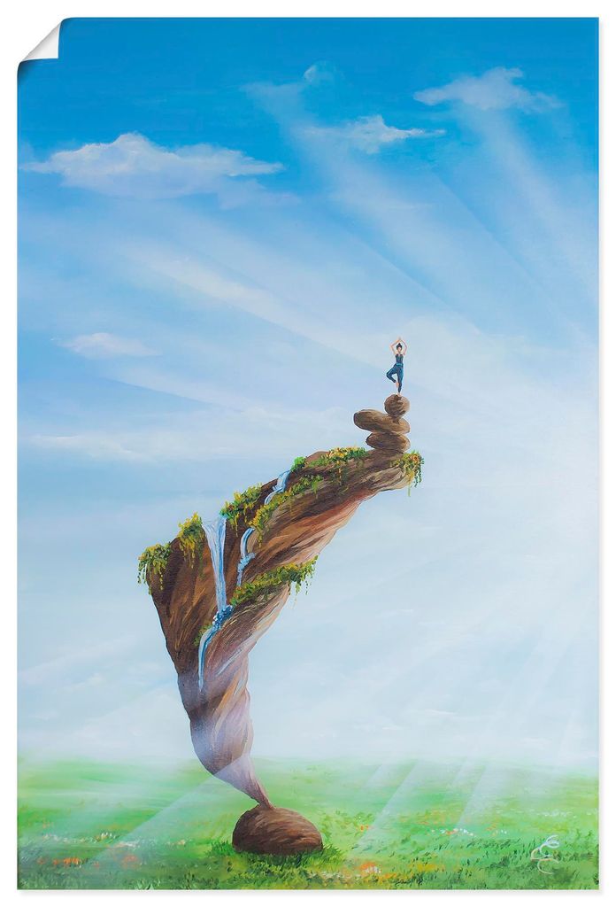 ARTland Poster Im Ausgleich Größe: 40x60 cm
