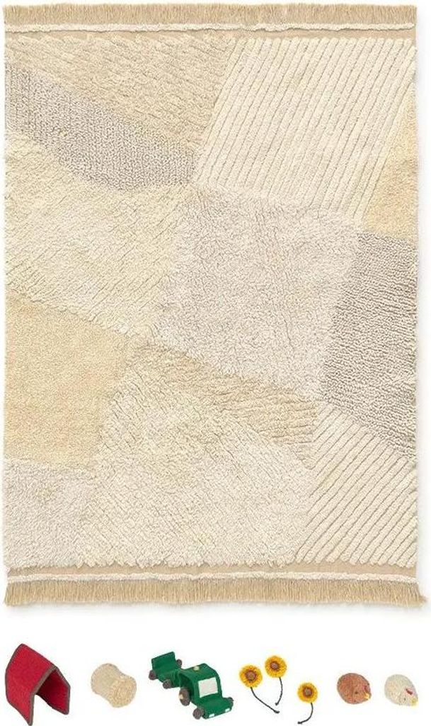 Fields Baumwollteppich 120x170 cm
