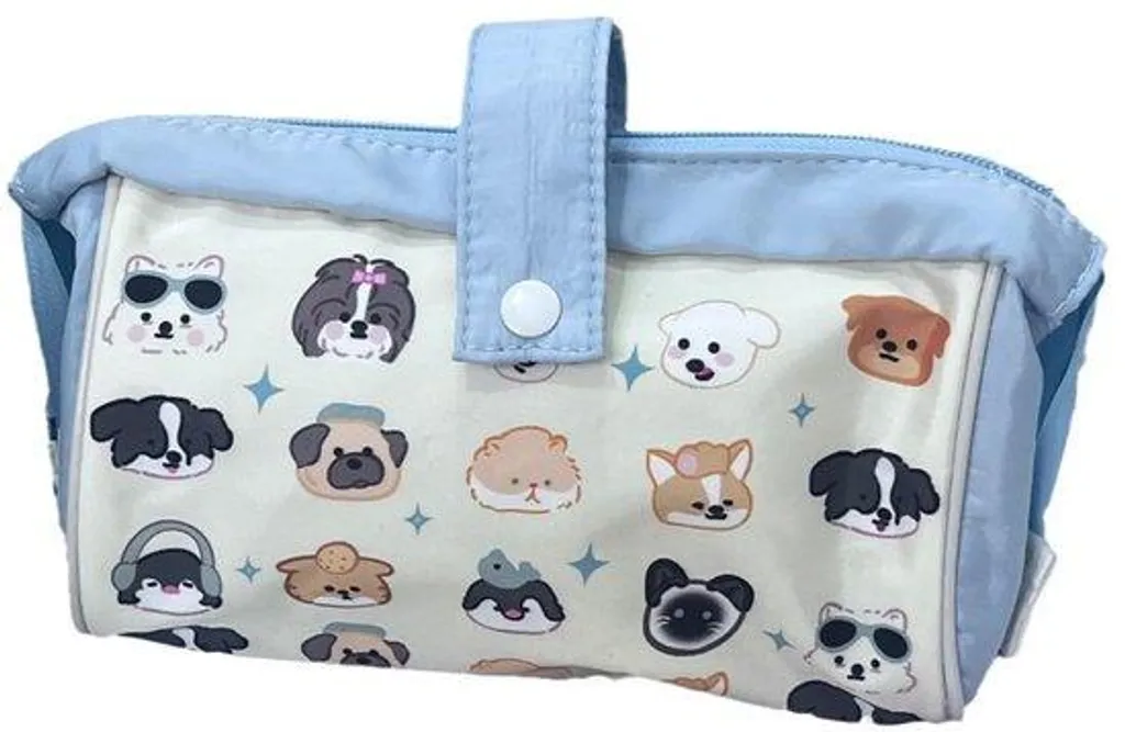 Grande trousse de bureau polyvalente avec anse pour adulte et enfant