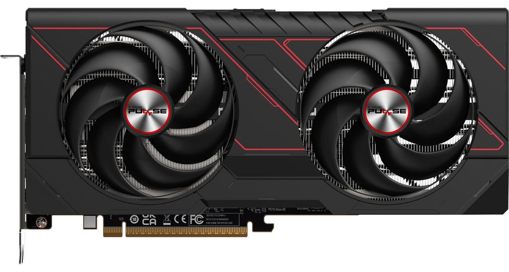 Radeon RX 9070 Pulse (schwarz, RDNA4, GDDR6, 2x Produktbild 