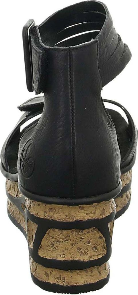 Rieker Damen Keilsandalette schwarz Produktbild 22