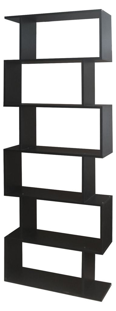Thekla Standregal mit 6 versetzten Fächern, 70 x 189 x 23,5 Produktbild 