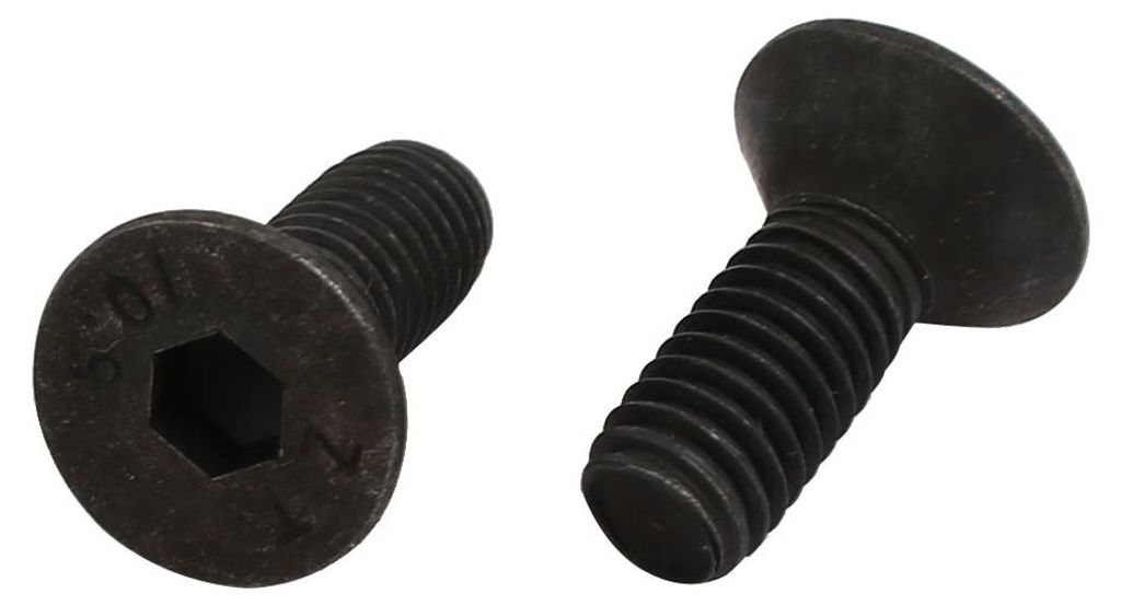 4 Stš¹ck Senkkopfschrauben Linksgewinde Schraube M6x16mm Flach Senkkopf Innensechskant DIN7991