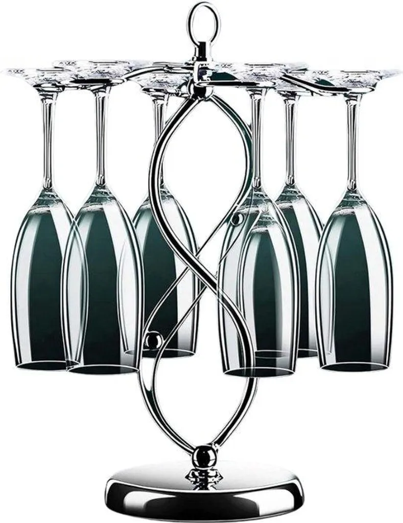 Porte-bouteilles inox pour service de vin - Idéal pour dîners et soirées