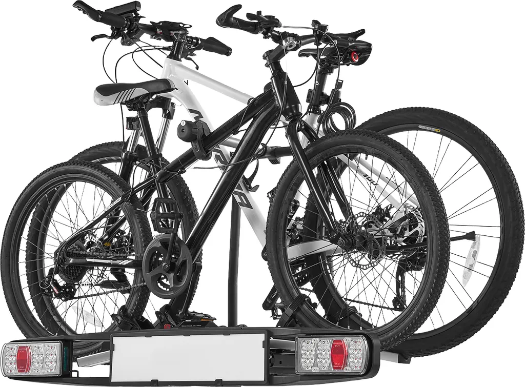 Porte-vélos Antivol sur Attelage pour 2 Vélos : Transport Sans Souci