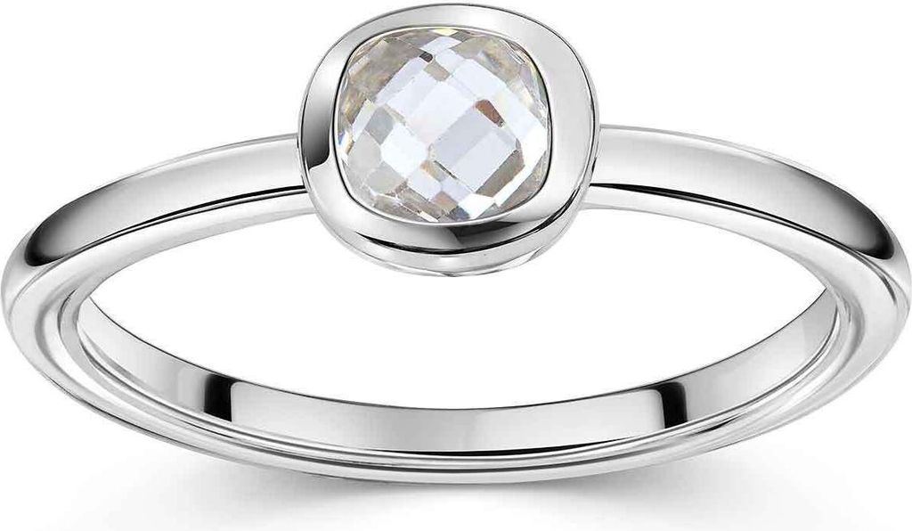 MATERIA by Matthias Wagner Zirkonia Ring Silber 925 Produktbild 