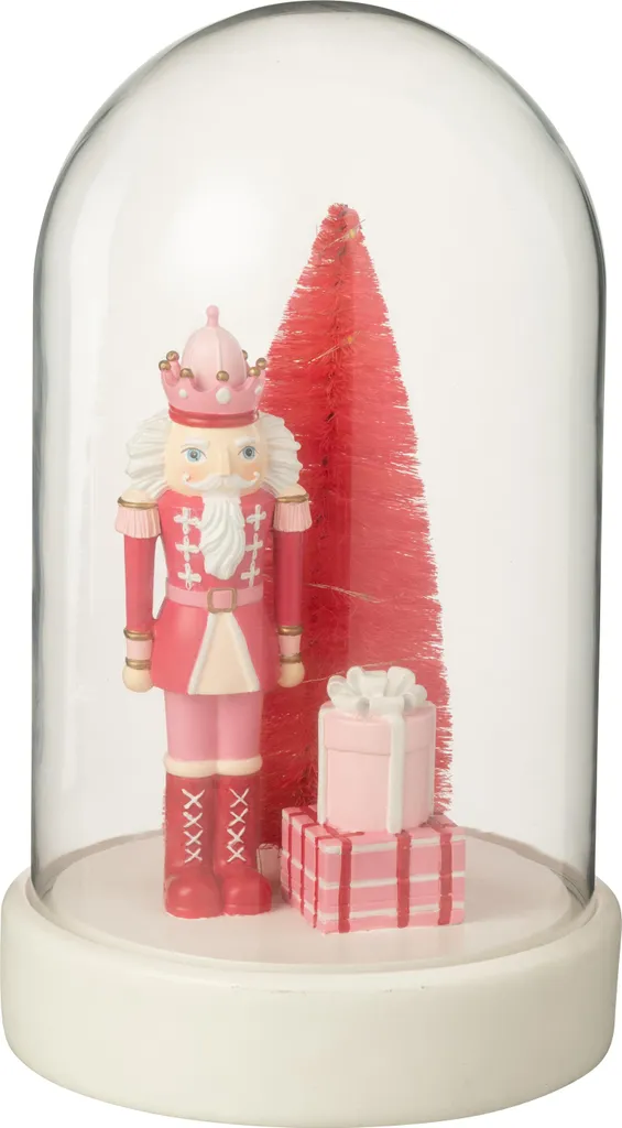 Décoration de Table Noël Cloche LED Casse-Noisette pour Centre de Table