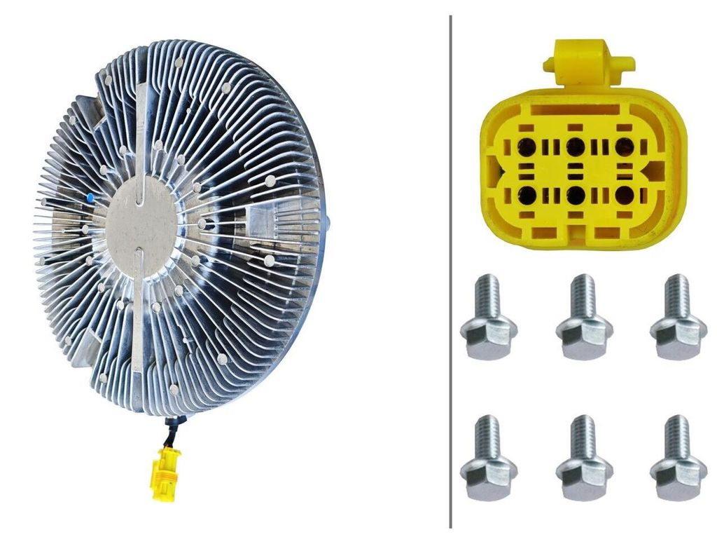 Kupplung Kühlerlüfter elektrisch Ø 270 mm HELLA für u.a. MAN TGS