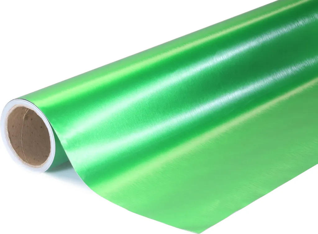 Film wrapfolie vert mat poncé anti-bulle pour masquer rayure