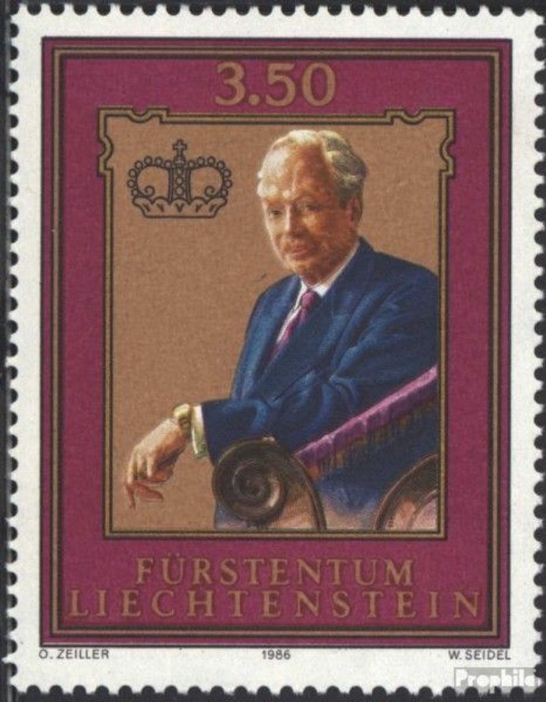 Briefmarken Liechtenstein 1986 Mi 903 (kompl.Ausg.) gestempelt Franz Josef II