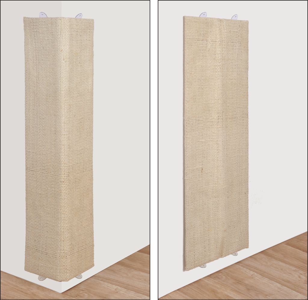 Katzenkratzbrett Katzen Kratzbrett aus Natursisal 80x28cm Produktbild 