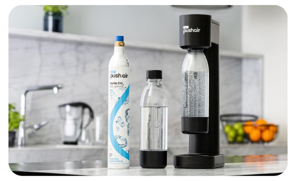 PUSHAIR Nabój CO2 do saturatora Dafi cylinder z gazem do Zdjęcie produktu 
