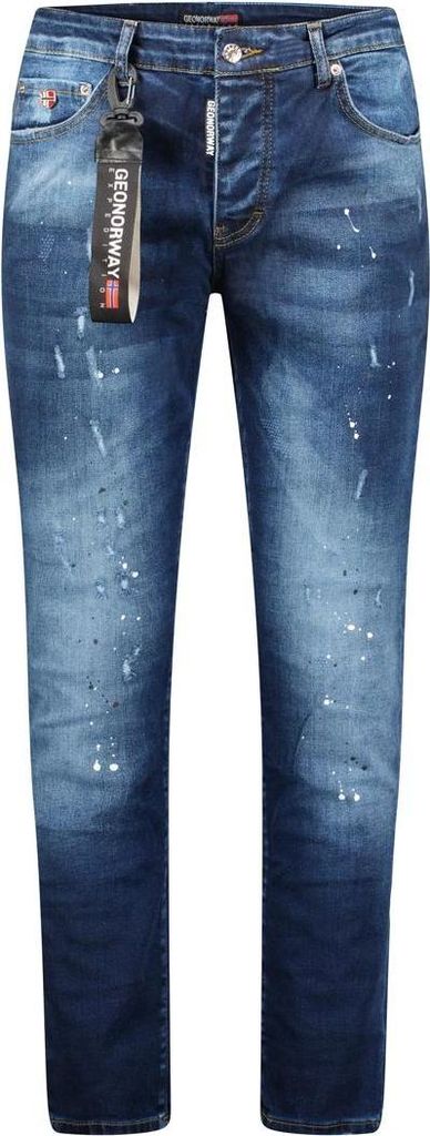 Geographical Norway Herren Jeans Blau SW6365H/GNO-Blue Grösse 38