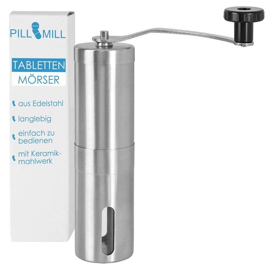 Tablettenmörser Tablettenmühle Tablettenzerkleinerer - Produktbild 