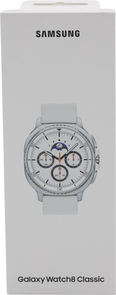 Galaxy Watch8 Classic (weiß, 46mm, LTE, Hybrid-Armband) Produktbild 