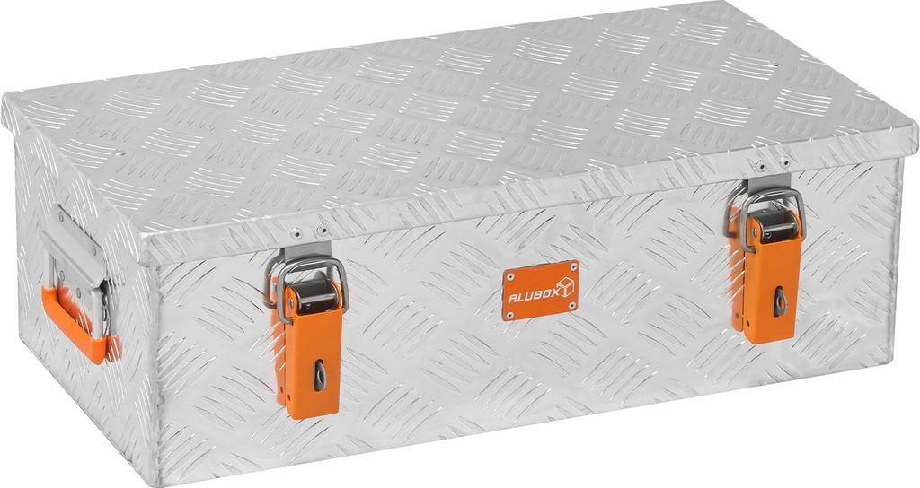 ALUBOX Riffelblech Alukiste 1.5mm Stärke 36 Liter - 36 Liter