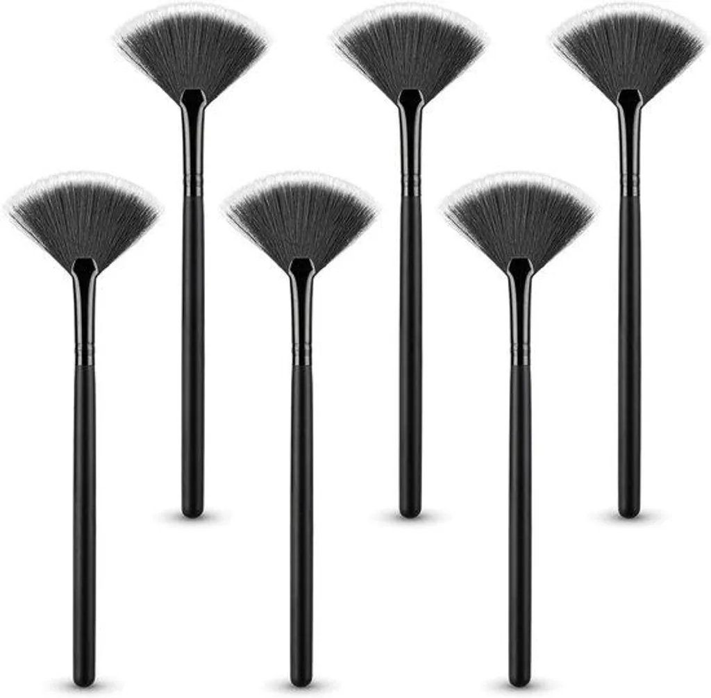 Kit applicateurs de masques et crèmes - Lot de 6 pinceaux cosmétiques