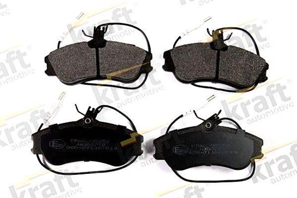 KRAFT AUTOMOTIVE 6006050 Bremsbelagsatz, Scheibenbremse OE 172059 kompatibel mit Partner, 306, Xsara, Berlingo