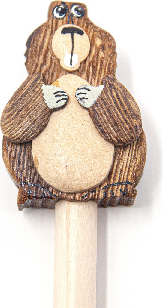 Holzbleistift - Murmeltier