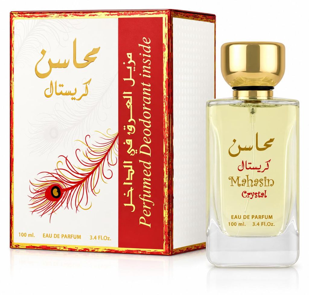 Lattafa Perfumes - Mahasin Crystal geschenkset: Eau de Productafbeelding 