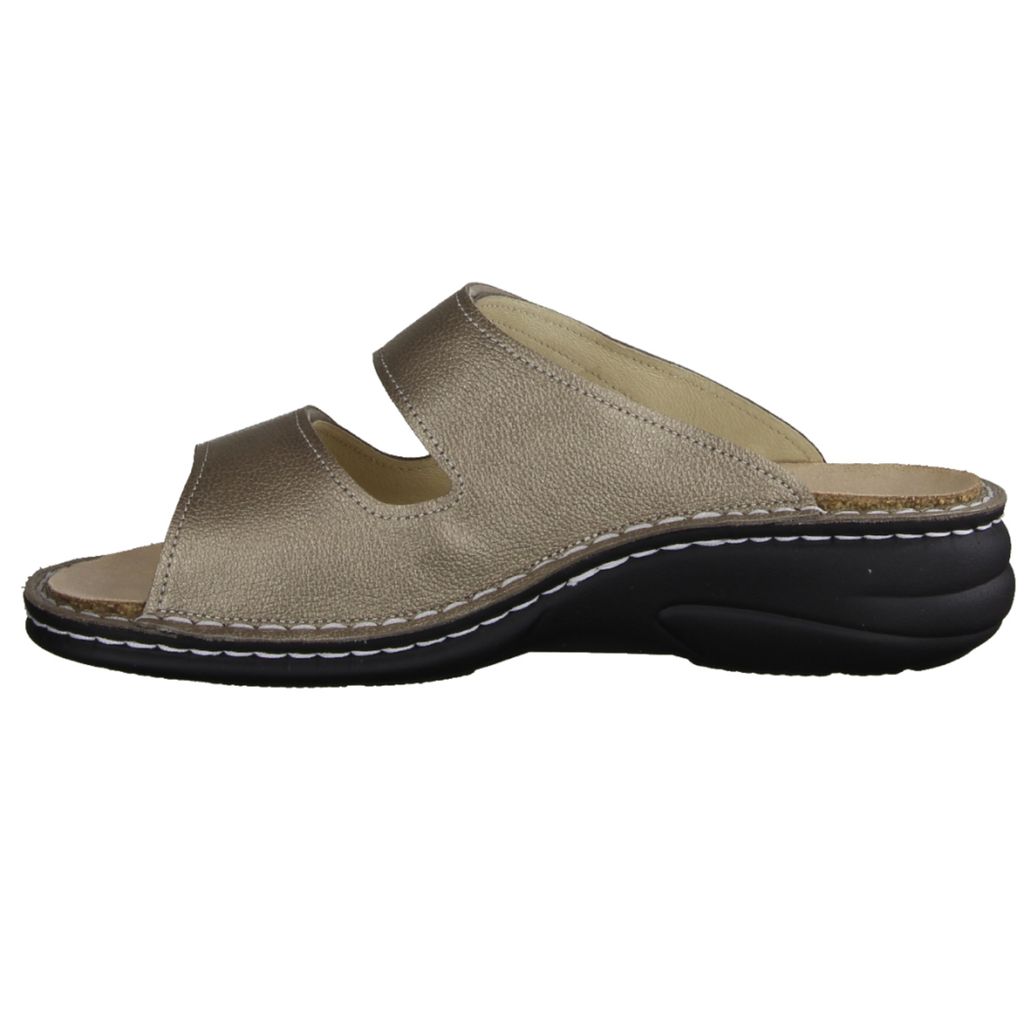 Finn Comfort Komfort Pantoletten Damen 31383138383734 Gold Produktbild 12