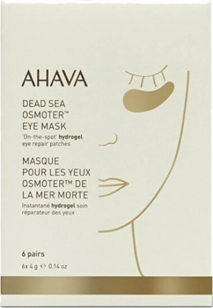 Soin Yeux Anti-Fatigue Hydrogel Mer Morte Osmoter - Éclat Regard 6 x 4g