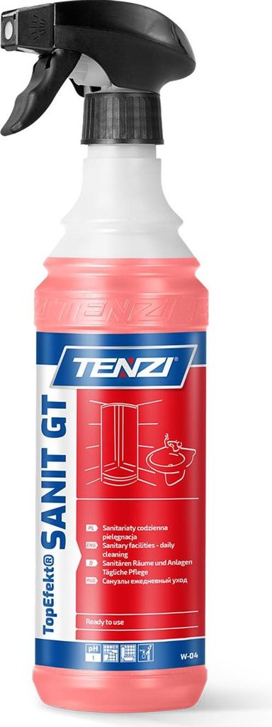 TENZI Sanit Badreiniger WC Dusche Kalk Entferner Badezimmer Produktbild 