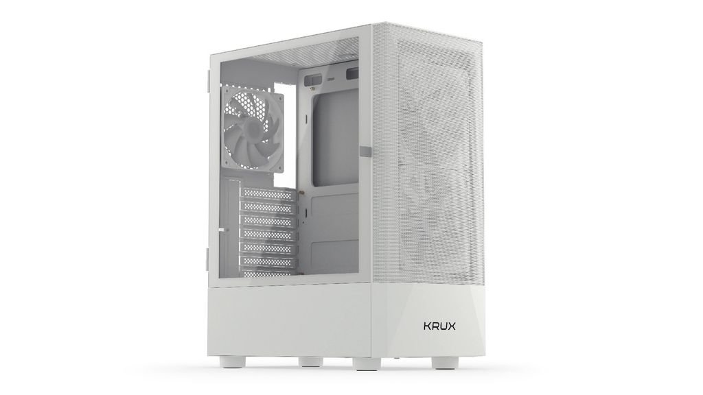 KRUX ATX Gaming-behuizing, Vako White RGB, geschikt voor Productafbeelding 