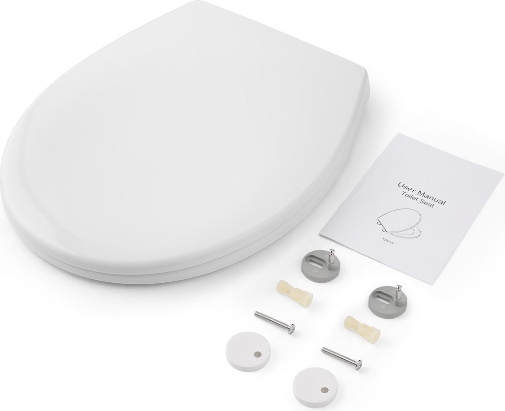 Toilettendeckel O Form WC-Sitze, Toilettensitzbezug mit Produktbild 8