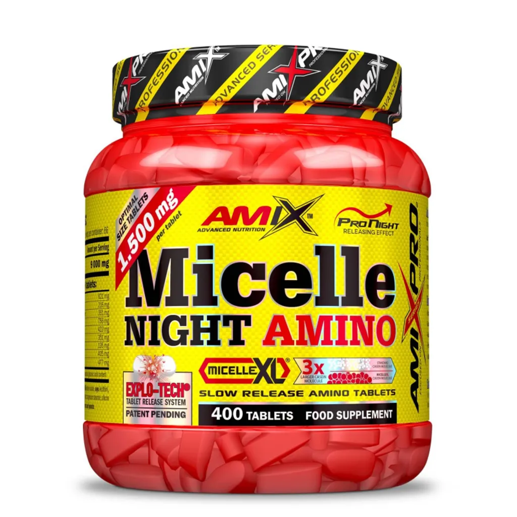 Évitez la Fonte Musculaire Nocturne avec Micelle Night Amino 400tbl