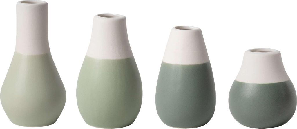 Räder Design Minivasen Zuhause Vasen Grün (4-teilig) Produktbild 