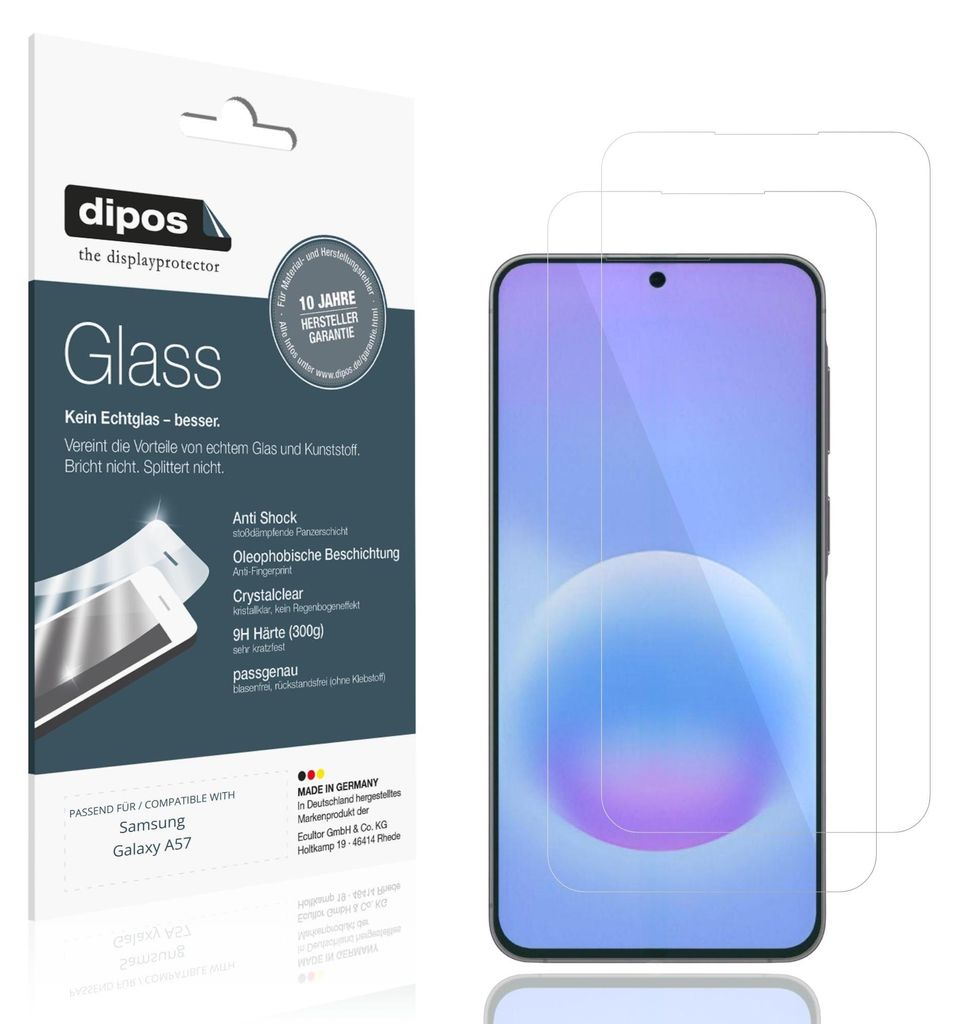 2x dipos GlassCC Samsung Galaxy A57 Obrázok produktu 