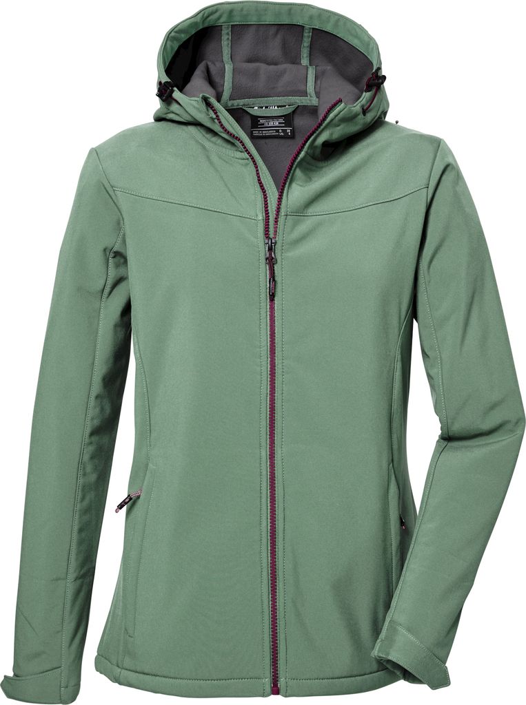 killtec Softshelljacke KOS 179 WMN SFTSHLL JCKT 2 00771-pistazie 40 weiblich