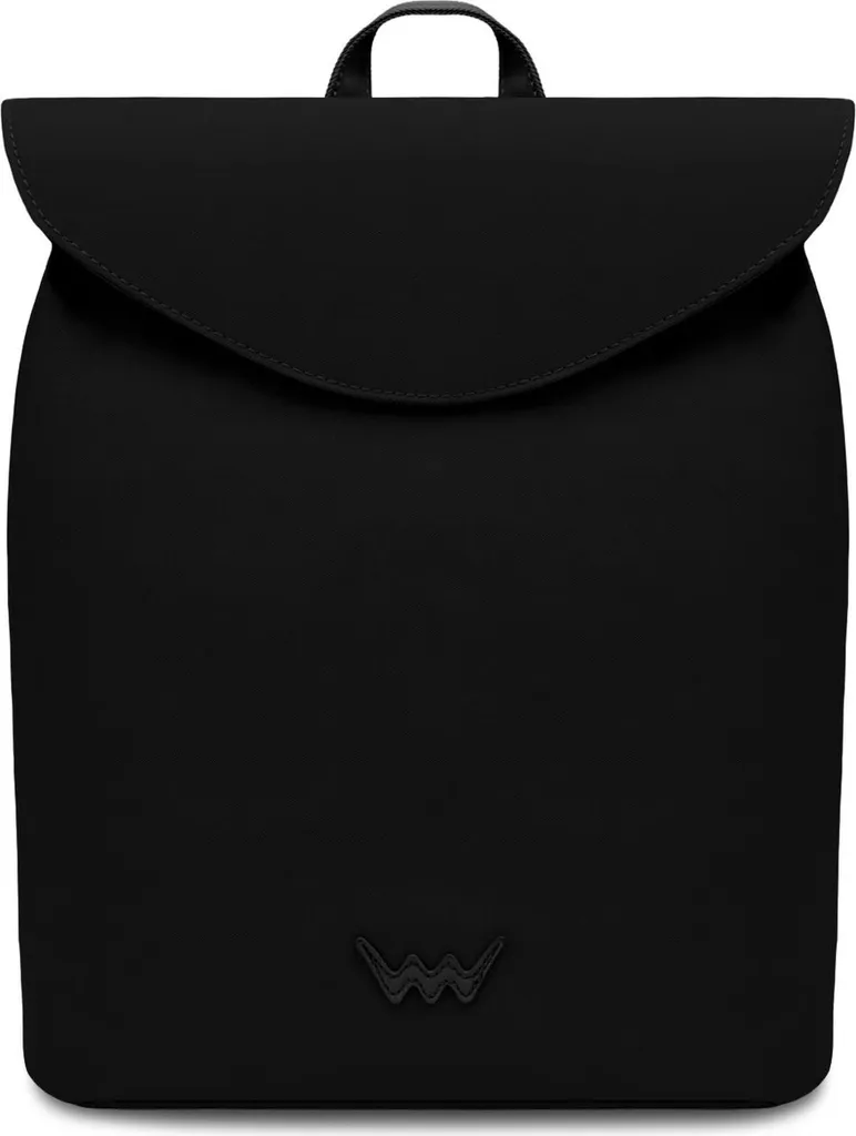 Vuch Joanna Sac à dos Noir en Canva - Sac à dos résistant et modulable