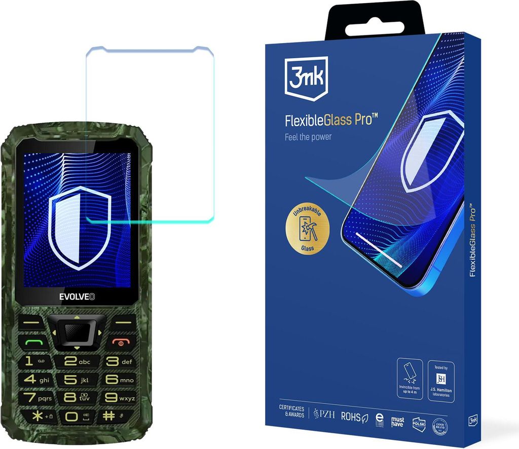 3mk Display Hybridglas FlexibleGlass Pro für Evolveo StrongPhone Z6 0,3mm