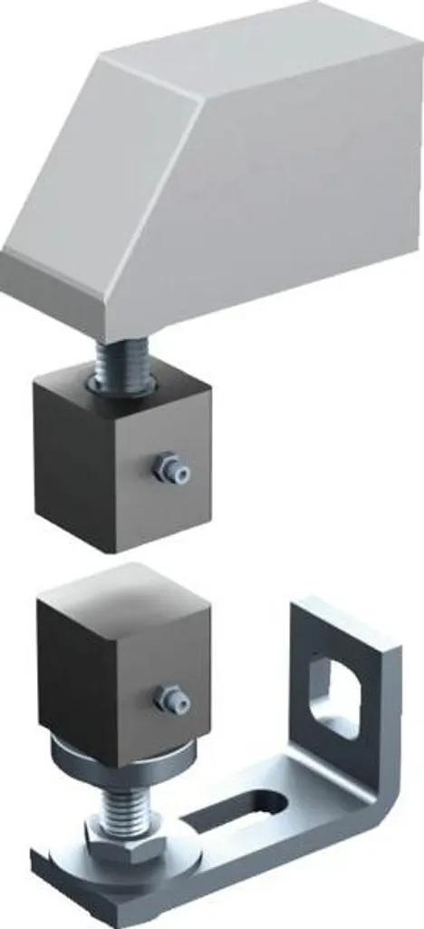 Gond de Portail à Pattes Mantion - Pivot de Rotation pour Pose à Sceller