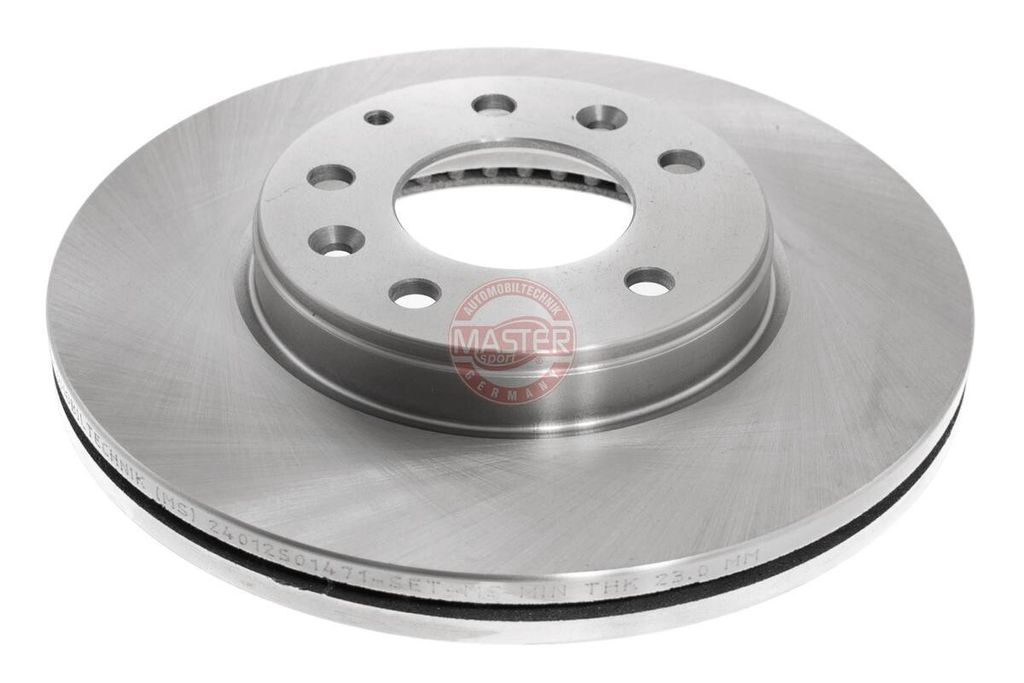 2x MASTER-SPORT Bremsscheibe 24012501471-PCS-MS vorne für MAZDA 6 Kombi (GH)