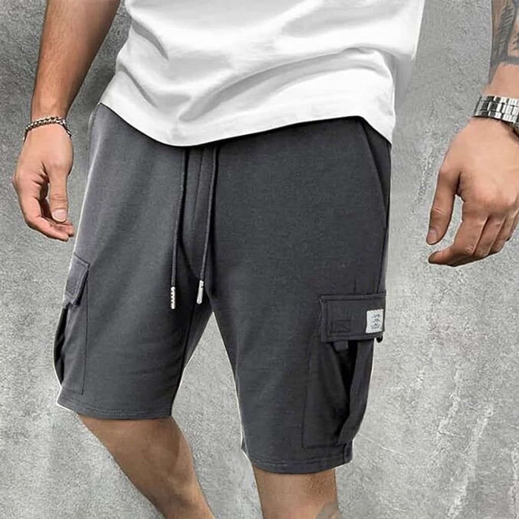 Elegancity Herren Cargoshorts – Sommer Shorts Mit Stretch, 4 Taschen, Lockere Passform, Größen S-3XL