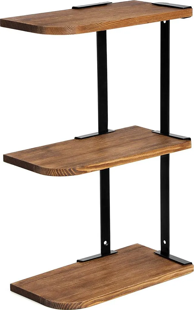 Étagère murale réglable aspect bois : fini le désordre sur vos meubles !