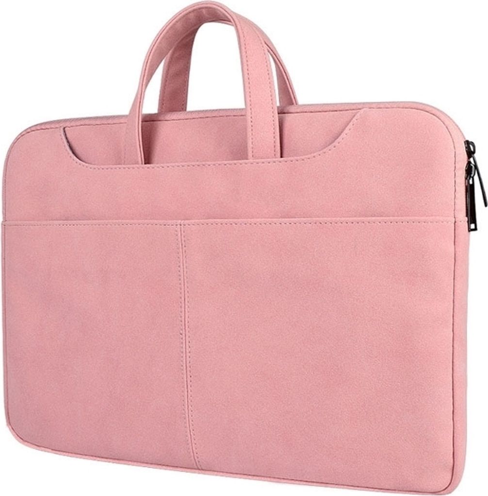 Mobigear Sand Laptop Aktentasche 13 - 14 Zoll Laptoptasche + Handgriff - Pink