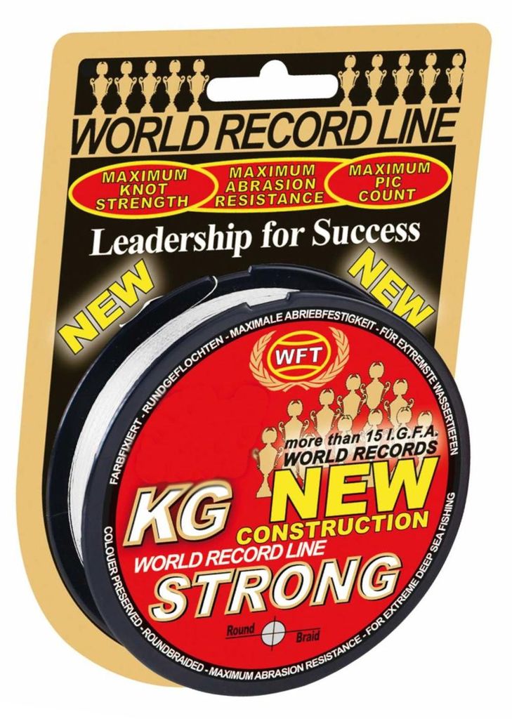 WFT 0,39mm 67kg Strong Trans - 250m geflochtene Angelschnur Produktbild 