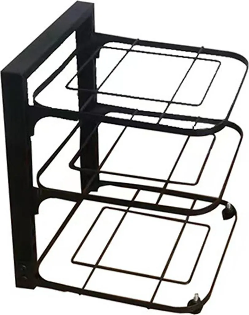 Solution anti-désordre : Support de cuisine multicouche 45x24cm - 5