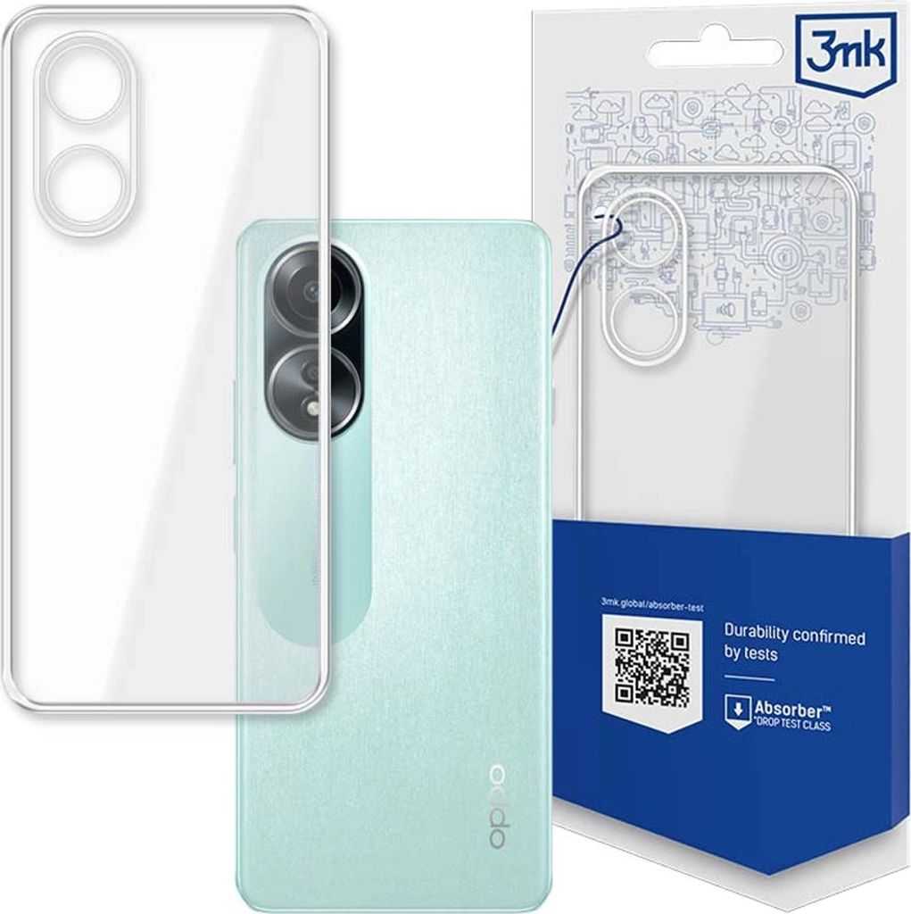3Mk Klarsichthlle fr Oppo A58 4G - Klar
